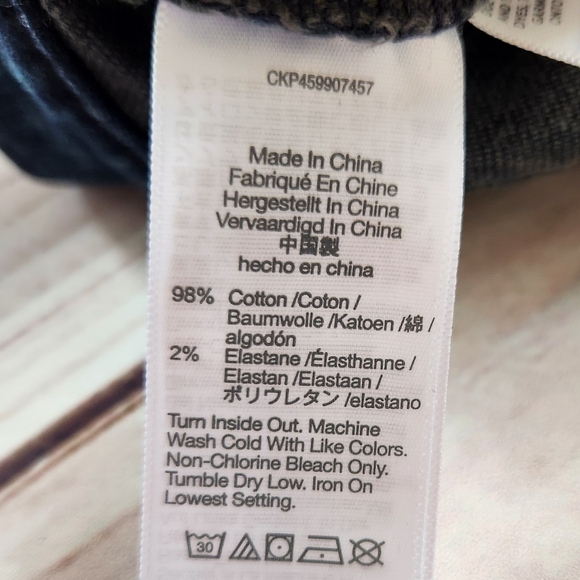 NWT Madewell "Skinny" Slender Dark Waites Wash Blue Jean #NC122 Men's Size 33x34 - Picture 10 of 12